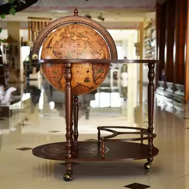 Floor globe bar "Jason" from Zoffoli Srl