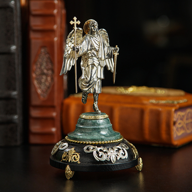 Statuette «Guardian Angel», brass "Pandora", gilding, silvering