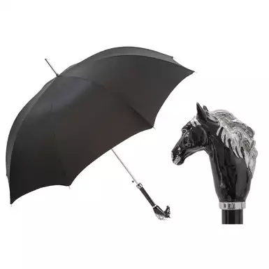 The umbrella «Black Horse» from Pasotti