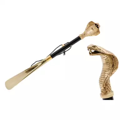 Shoe spoon "Golden Cobra" by Pasotti