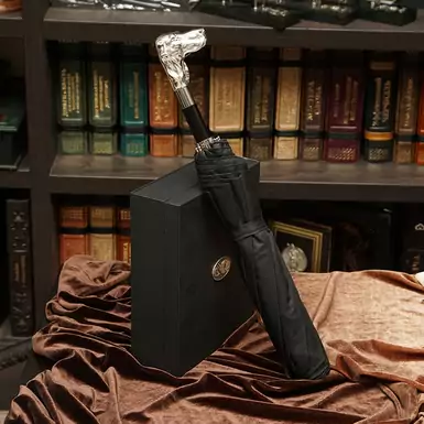 Male umbrella «Silver Dog» by Pasotti