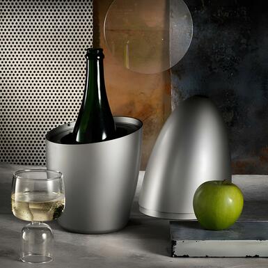 Wine cooler Wegg Metal Silver Touch