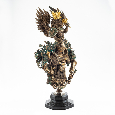 Statuette "Royal Coat of Arms" of Ozyumenko brothers