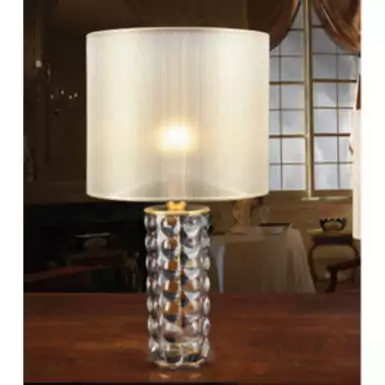 Crystal Gold Plated Lamp by Cre Art