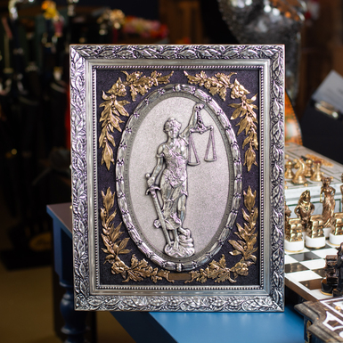 Bas-relief "Goddess of Justice"