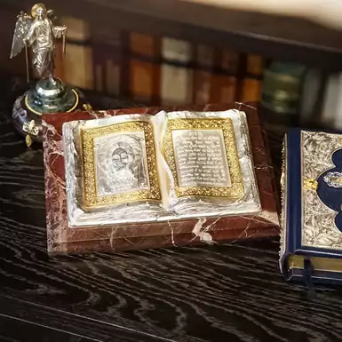 Composition "Our Father tabletop" and "Mandylion"