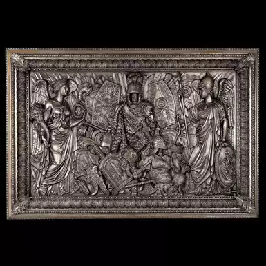 Bas-relief «Glory to arms»