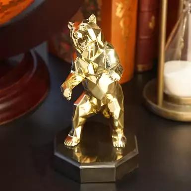 Figurine "Golden bear" by Vizuri