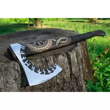 Exquisite handmade ax «Othala»