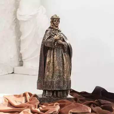 Bronze sculpture "Princess Olga" by Olesya Danilyuk