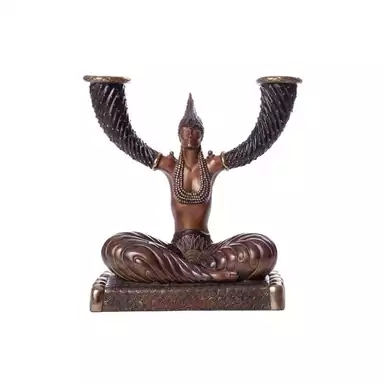 Sculpture-candlestick "Fortune" from bronze 
