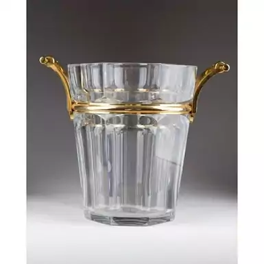 Crystal bucket cooler for champagne "Elegance" by Baccarat 