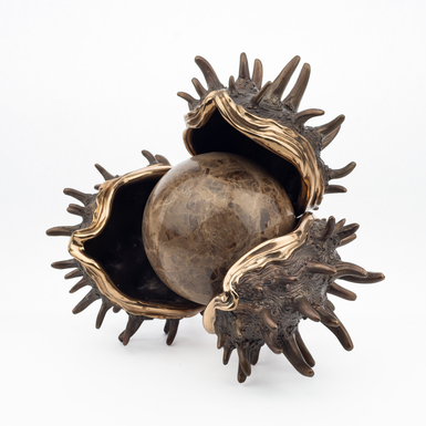 Bronze sculpture "Chestnut" by Ozyumenko brothers