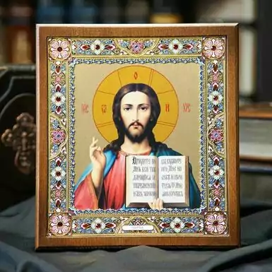 Luxury icon of the Savior
