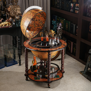 Globe-bar floor BACCO (Classic) from Zoffoli Srl