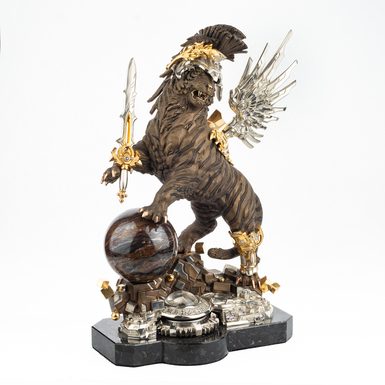 Bronze sculpture "Year of the Tiger" 