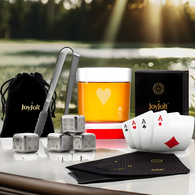 Whiskey set "Queen of Hearts "