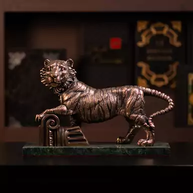 Bronze sculpture "Tiger" 