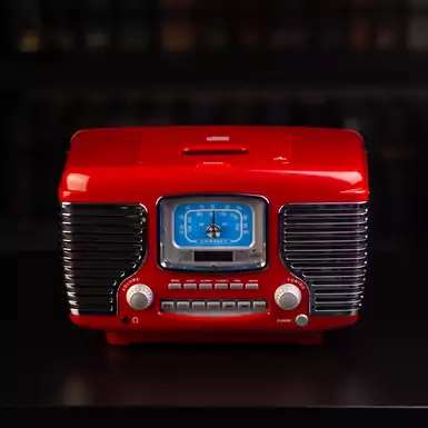 Radio red "Corsair" with Bluetooth by CROSLEY