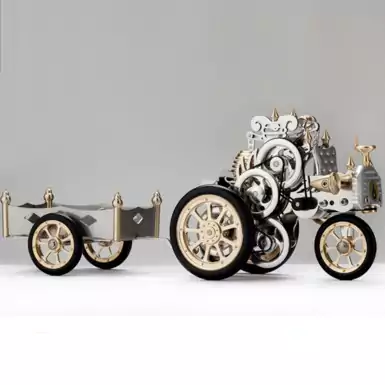 Car with a Stirling engine "Car with a trailer" from Böhm