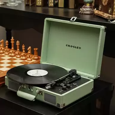 Crosley "Cruiser Mint" turntable with Bluetooth In/Out