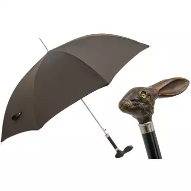 Umbrella-cane "Rabbit Handle" by Pasotti