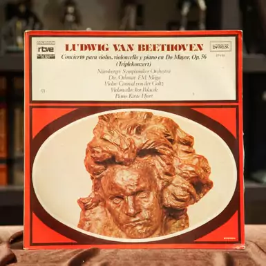 Vinyl record Ludwig van Beethoven - Concerto for violin, cello and piano (1972)