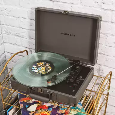 Crosley Slate Cruiser Plus with Bluetooth In/Out Turntable