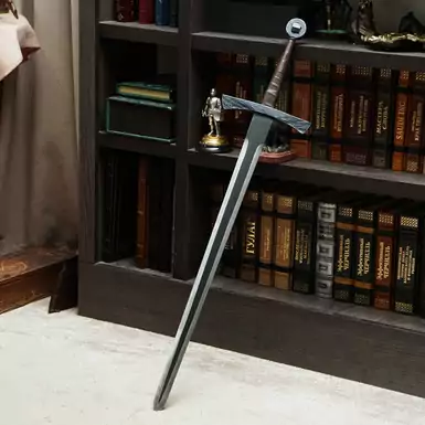 Exclusive black steel sword "Millennium" by Topor & Molot