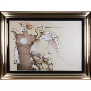 Painting "The Greatness of Light", Michael Parkes, XX century