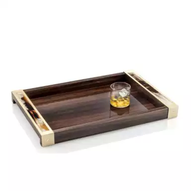 Natural horn tray "Dream" by Arca Horn