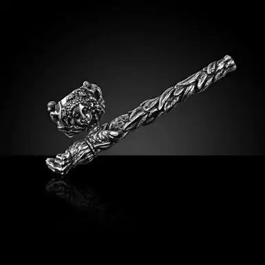 Author's pipe for smoking, handmade