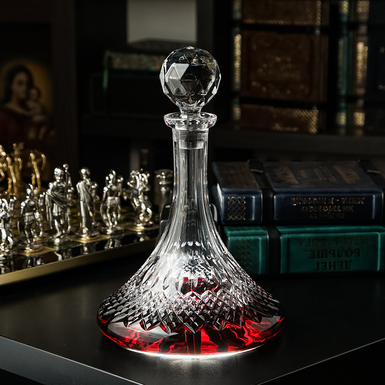 Crystal decanter for wine "Elixir" by Royal Buckingham, Great Britain
