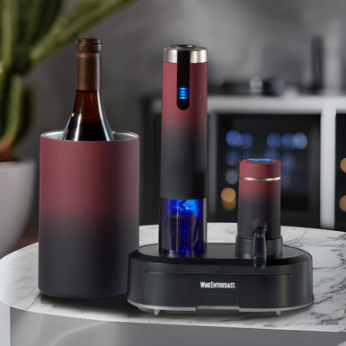 Automatic Wine Set "Red ombre"