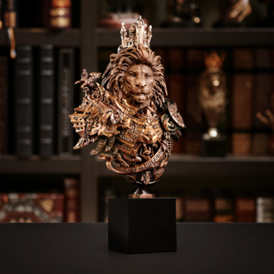 Author's bronze figurine "Glory to Ukraine" by Ozyumenko brothers