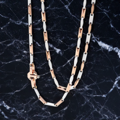 Men's "Carmelo" diamond chain by Baraka