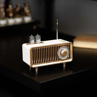 Радіоприймач Crosley Milton Radio - White Sand
