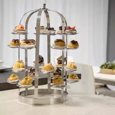 Stand for sweets (24 saucers) "Gusto" by Elleffe Design
