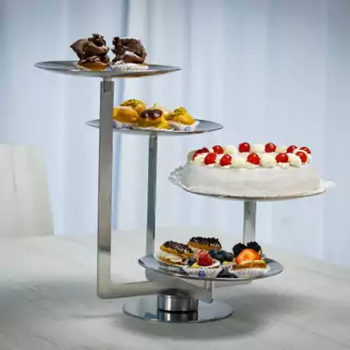 Stojak na ciasto (4 talerze) „Golosone” firmy Elleffe Design