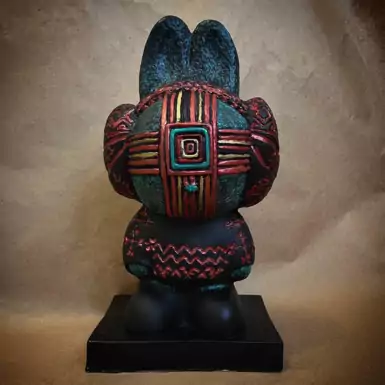 Author's sculpture "Water rabbit - Motan"