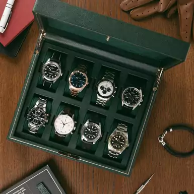 Watch winder "British Racing" by Wolf