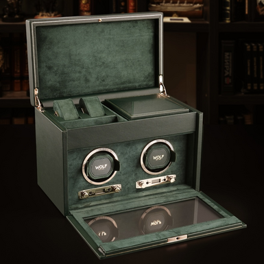 Watch winder "British Racing Double" by Wolf