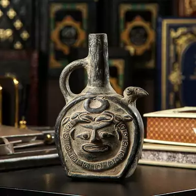 Ceramic figurine "Bottle"