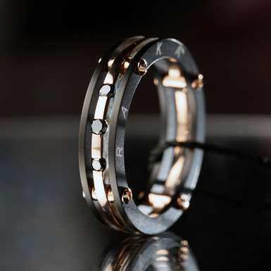 Men's diamond ring "Flavio" by Baraka