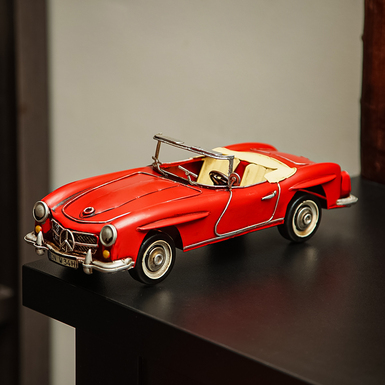Metal model Mercedes 190 SL mid 1950s by Nitsche (retro styled)