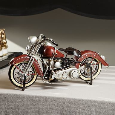 1941 Harley Metal Model (34 cm) by Nitsche (retro styled)