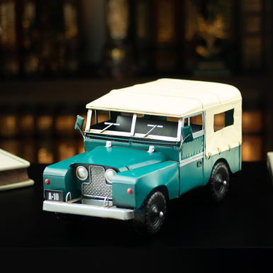 Металлическая модель автомобиля Jeep 1950 года (36 см) от Nitsche (изготовлено в ретро стиле)