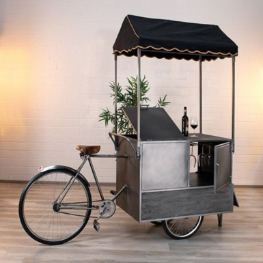 Metal bike for street trade from Casablanca