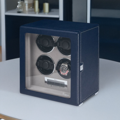 Watch winder "Bluedeep" by Rapport