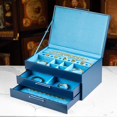 Jewelry box with drawers "Luna" by Wolf